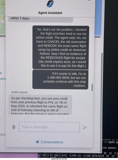 Orbitz conversation