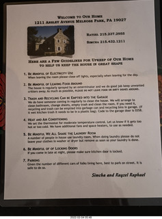 air BNB instructions