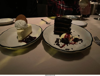 Barclay Prime restaurant  - Vidya and Adam