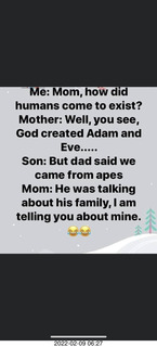 Facebook - descended from apes