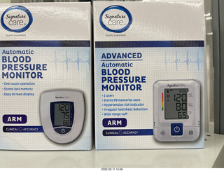 What makes a blood pressure monitor 'Advanced'?