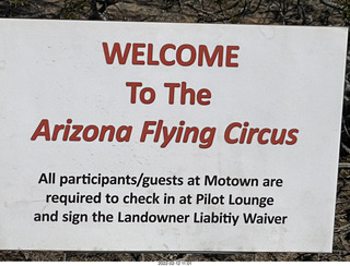 Arizona Flying Circus - Motown sign