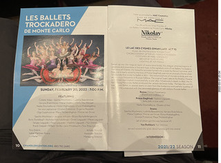 Chandler Arts Center - Les Ballet de la Trockadero program