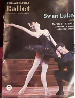 Academy of Music - Philadelphia Ballet - Swan Lake program