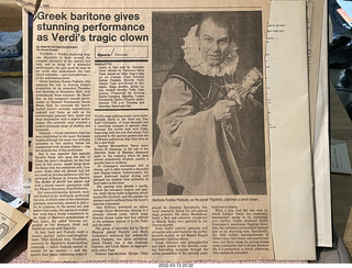 Rigoletto record - newspaper articles