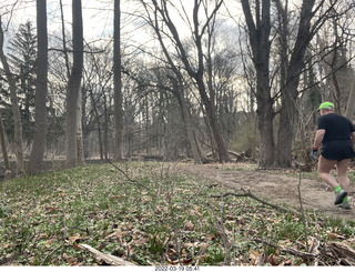 Tookany Creek Park run + Adam