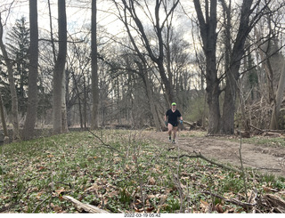 Tookany Creek Park run + Adam