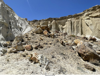 Page - Wahweap hoodoos + Shaun