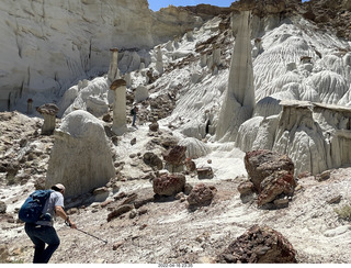 Page - Wahweap hoodoos + Karen