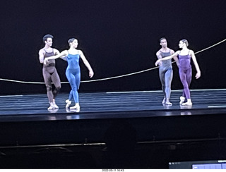 Philadelphia Academy of Music - dancers on stage - curtain call