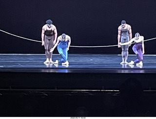 Philadelphia Academy of Music - dancers on stage - curtain call