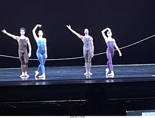 Philadelphia Academy of Music - dancers on stage - curtain call