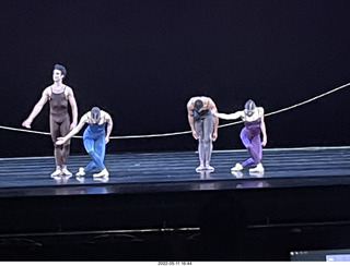 Philadelphia Academy of Music - dancers on stage - curtain call