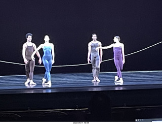 Philadelphia Academy of Music - dancers on stage - curtain call