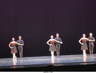 Philadelphia Academy of Music - dancers on stage - curtain call