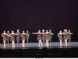 Philadelphia Academy of Music - dancers on stage - curtain call