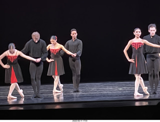 Philadelphia Academy of Music - dancers on stage - curtain call