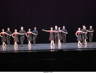 Philadelphia Academy of Music - dancers on stage - curtain call