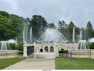 414 a1f. Longwood Gardens - fountains