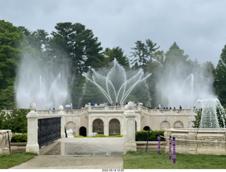 430 a1f. Longwood Gardens - fountains