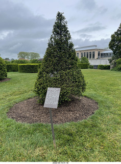 Longwood Gardens topiary sign