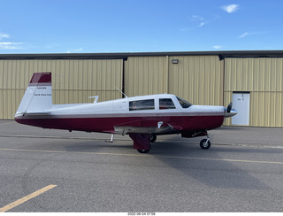 Jerome in Mike's Mooney