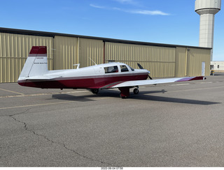 Jerome in Mike's Mooney