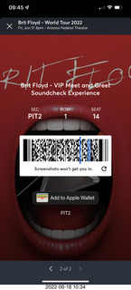 brit floyd mobile ticket