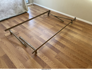 house construction - old bed frame