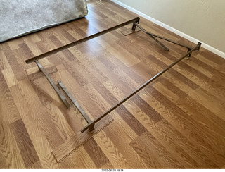 house construction - old bed frame