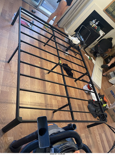 196 a1h. home construction - bed frame