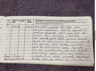 N8377W logbooks 2022-08-01 aircraft log