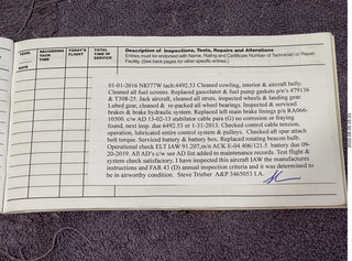 N8377W logbooks 2022-08-01 aircraft log