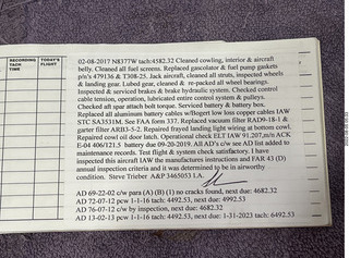 N8377W logbooks 2022-08-01 aircraft log