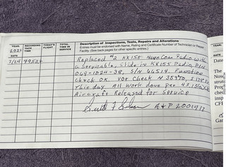 N8377W logbooks 2022-08-01 aircraft log