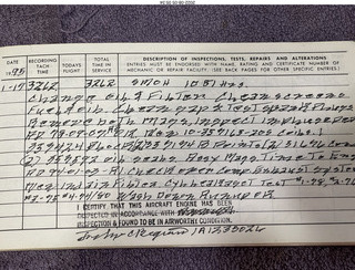 N8377W logbooks 2022-08-01 engine log