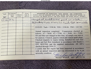 N8377W logbooks 2022-08-01 engine log