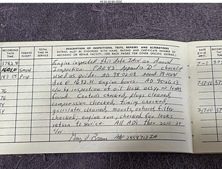 N8377W logbooks 2022-08-01 engine log