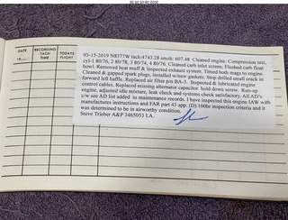 N8377W logbooks 2022-08-01 engine log