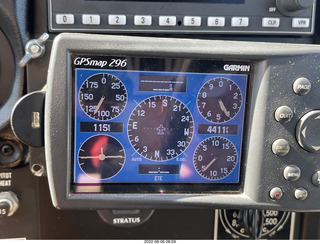 working Garmin 296 display