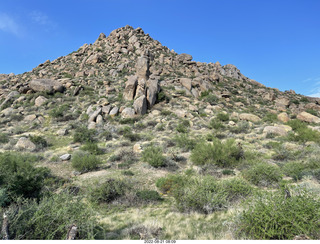 Marcus Landslide Trail sign