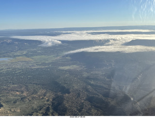 aerial fog in the valleys