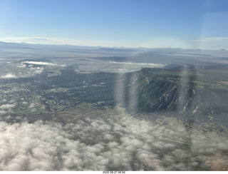 aerial fog in the valleys