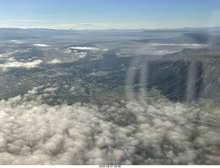 aerial fog in the valleys