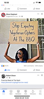 Facebook - Vegetarian BBQ