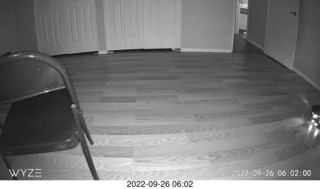 Wyze view of Sharknado robot vacuum with LIDAR