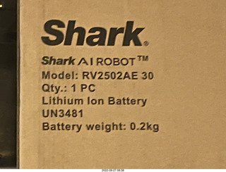 Shark Robot - box