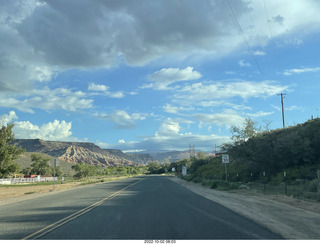 Utah drive to Wildcat Canyon trail