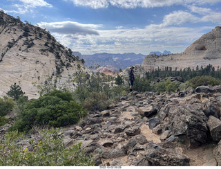 Northgate Peaks trail - vista view