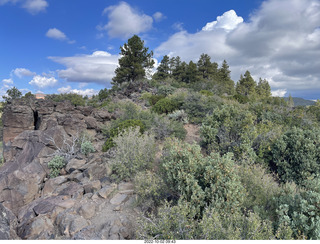 Northgate Peaks trail - vista view